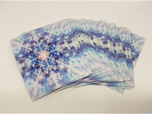 Miniatura 2 de Yugioh - Funda protectora para cartas de Duelista, tamaño mini, bendición de luz, 50