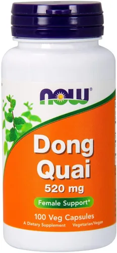 Miniatura 9 de NOW Supplements, Dong Quai (Angelica sinensis) 520 mg, Apoyo Femenino*, 100 Cápsulas Vegetales