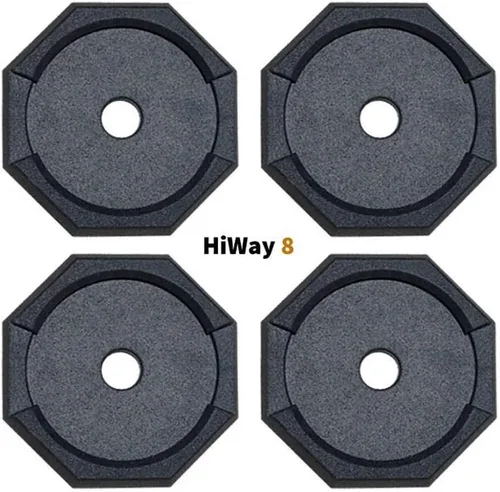 SnapPad HiWay - Almohadillas de nivelación para autocaravanas, estabilizadores permanentes de gato para vehículos recreativos, almohadillas de