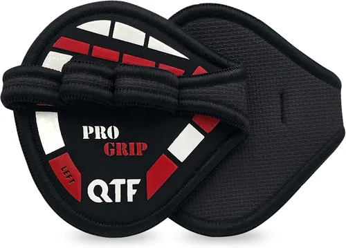 Miniatura 11 de QTF Almohadillas de neopreno para gimnasio, protectores de palma de gimnasio, reemplazo de guantes de entrenamiento para hombres y mujeres, Rosa