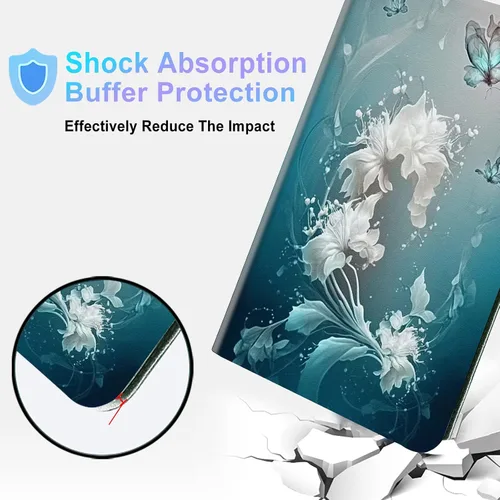Miniatura 5 de Funda para Galaxy Tab S7 FE 5G 2021 Funda inteligente de piel sintética con soporte ajustable y funda de encendido y apagado automático para Samsung