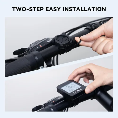 Miniatura 9 de CYCPLUS Computadora GPS para Bicicleta, Computadora de Ciclismo Inalámbrica con Retroiluminación Automática, Velocímetro Odómetro de Bicicleta