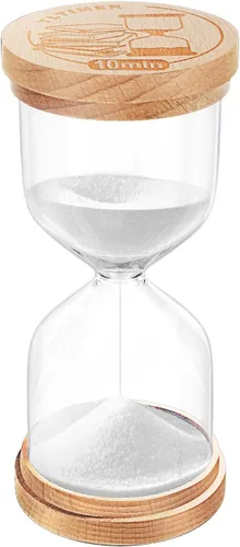 Miniatura 19 de Temporizador de Arena de 1 Minuto, Reloj de Arena de Madera, Reloj de Arena Azul Pequeño, Reloj de Arena de 1 Minuto para Aula, Juego, Decorativo