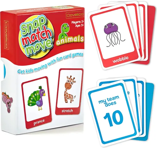Miniatura 12 de Tarjetas de ejercicios para niños – Equipo de PE para la escuela primaria, equipo de entrenamiento para niños, juegos de ejercicio, ejercicio