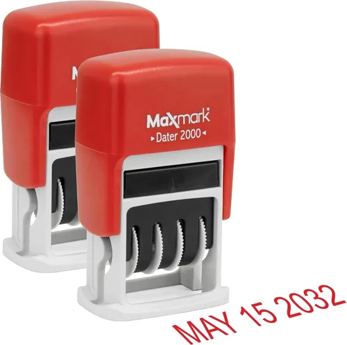 Miniatura 16 de MaxMark Sello de fecha autoentintado 2000 Dater - Azul