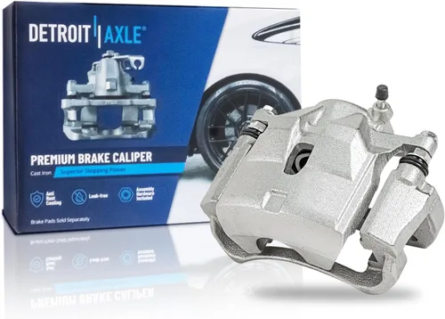 Miniatura 42 de Detroit Axle - 4 pinzas de freno para Honda Element 2003-2011 Pinzas de freno de disco con soportes 2004 2005 2006 2007 2008 2009 2010 reemplazo