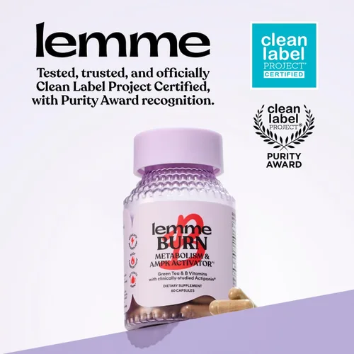 Miniatura 5 de Lemme Burn - Suplemento para el metabolismo, quema de grasa abdominal + activador de AMPK para hombres y mujeres con Actiponin Gynostemma