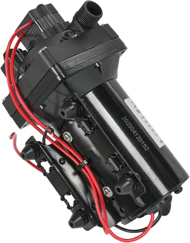 Miniatura 7 de DICMIC Bomba de agua Revolution de 5.0 GPM 12V DC 55 PSI Revolution con interruptor de presión compatible con cámper, RV, ducha, rociador