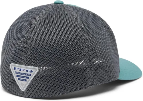 Miniatura 597 de Columbia - Gorra de malla con bandera con árboles unisex para adultos, corona alta