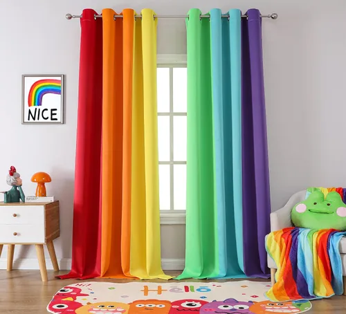 THOOO Rainbow Blackout 2 paneles 52"x72"