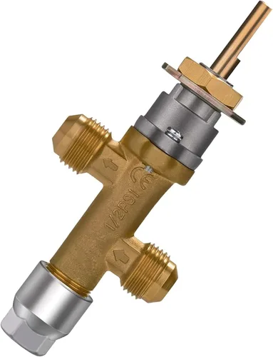 Miniatura 8 de kingsea Kit de válvula de control de seguridad de falla de llama de gas propano GLP de baja presión con entrada y salida de 3/8 de pulgada a 18 UNF