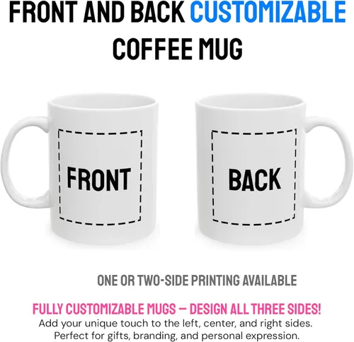 Miniatura 3 de Taza de café personalizada – Taza de cerámica personalizada con foto, texto o logotipo Taza de té personalizada con foto o mensaje Idea