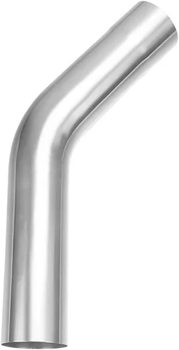 Miniatura 10 de A-KARCK Tubo de escape de 45 grados de 2" DE, tubo de escape de acero inoxidable con mandril curvado, personaliza tu propio sistema de escape