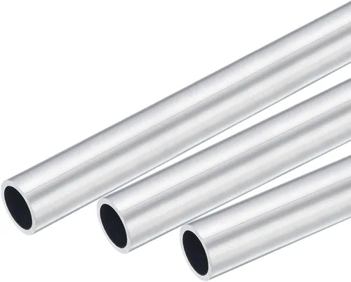 Miniatura 43 de uxcell Tubo redondo de aluminio 6063 0.157 in OD 0.118 in diámetro interior 11.811 in longitud tubería