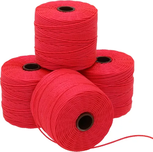 Miniatura 92 de The Beadsmith S-Lon Cordón para Cuentas – Cordón de Nylon Torcido de 0.5 mm para Ensartar, Paquete de 4, Mezcla de Neutrales Fríos, TEX210, 77