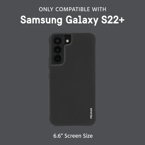 Miniatura 6 de Pelican Ranger Series - Funda para Samsung Galaxy S22 Plus [compatible con carga inalámbrica] Funda protectora para teléfono con tecnología negro