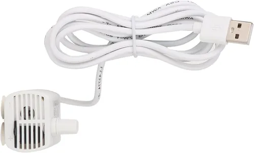 Mini bomba sumergible USB para peces, bomba silenciosa de fuente de agua para mascotas, potente fuente de repuesto para mascotas DC5V, 200L/H