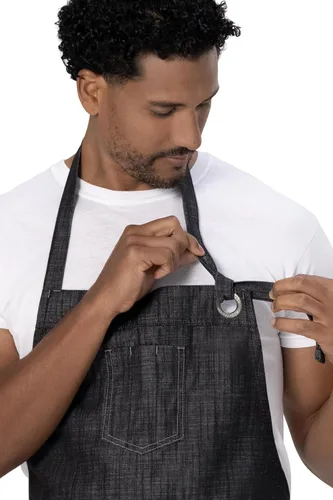 Miniatura 4 de Chef Works Delantal con pechera unisex Corvallis Chefs