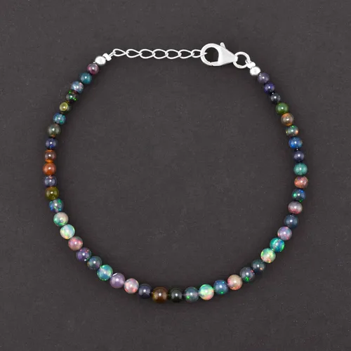 Miniatura 15 de Multi Gemstone Dainty Choker Bracelet