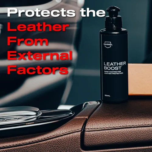 Miniatura 4 de Nasiol Leatherboost Nano revestimiento para protección de cuero y acondicionador, 5.07 onzas líquidas, protección UV, evita grietas o decoloración