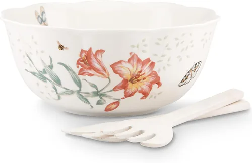 Miniatura 13 de Lenox 890449 Butterfly Meadow Kitchen - Juego de 3 cuencos pequeños