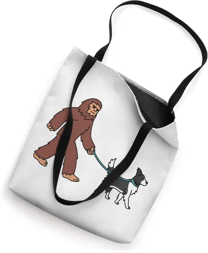 Miniatura 2 de Bigfoot Sasquatch Border Collie - Bolsa de mano para perros