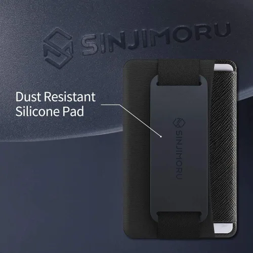 Miniatura 6 de Sinjimoru - Soporte para teléfono con agarre y tarjetero con soporte para teléfono, cartera adhesiva segura para iPhone con soporte con patas
