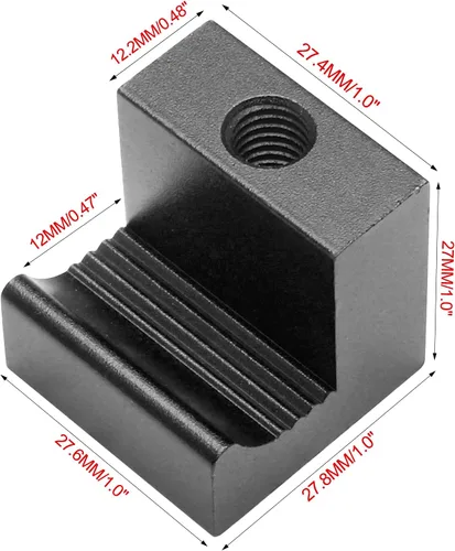 Miniatura 6 de Paquete de 4 kits de montaje universales para caja de herramientas de camión sin taladro, aleación de aluminio une firmemente la caja de Negro