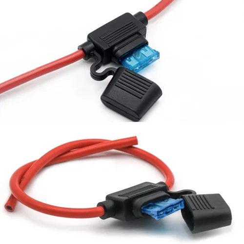 Miniatura 7 de Portafusibles ATC/ATO, 5 paquetes de portafusibles de hoja automotriz en línea con 24 fusibles estándar para automóvil, 1A, 2A, 3A, 4A, 5A, 7.5A