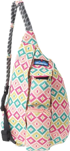 Miniatura 35 de KAVU Mini bolso de cuerda de algodón cruzado bandolera