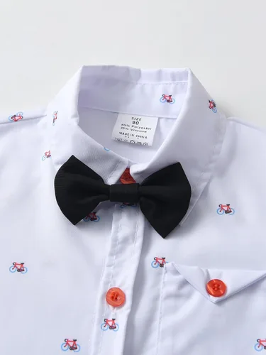 Miniatura 15 de Conjunto de traje de caballero para bebé niño