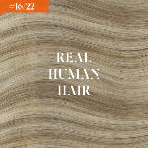 Miniatura 9 de Sunny Hair - Extensiones de cabello humano real con reflejos, con hilo y clips, aplicación invisible, 2.82 onzas, 18 pulgadas, color rubio cenizo