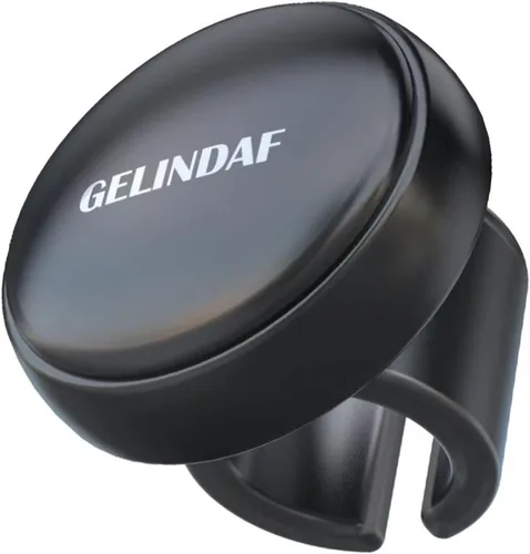 Pomo de Volante para Coche, Girador de Volante Suave con Rodamiento, Pomo Universal de Silicona para Volante de Vehículo, Bola Giradora de Volante