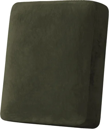 Miniatura 119 de H.VERSAILTEX - Funda de terciopelo elástica y afelpada para protección de cojines de sofá biplaza, silla o sofá, 2 piezas, tamaño grande, color gris