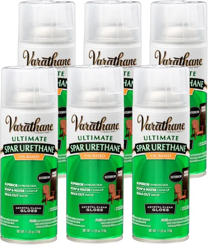 Miniatura 6 de Uretano de metano Varathane de Rust-Oleum, para el aire libre basado en aceite transparente clásico, cantidad: 1 cuarto de galón, 9441H Semi