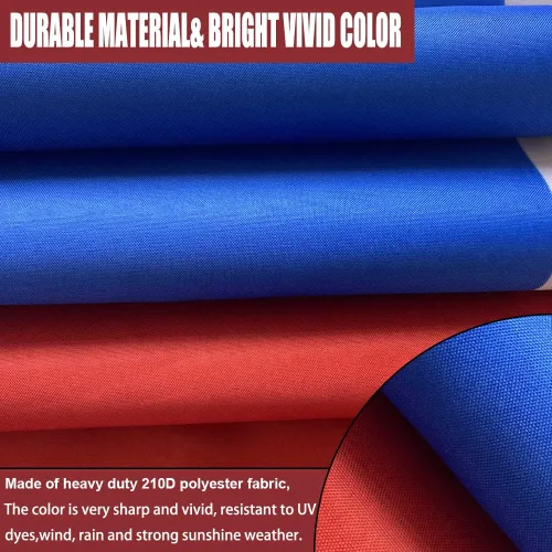 Miniatura 6 de Bandera cubana de 3 x 5 para exteriores, doble cara, banderas de Cuba resistentes para pared con 2 ojales de latón, 4 filas cosidas, decoraciones