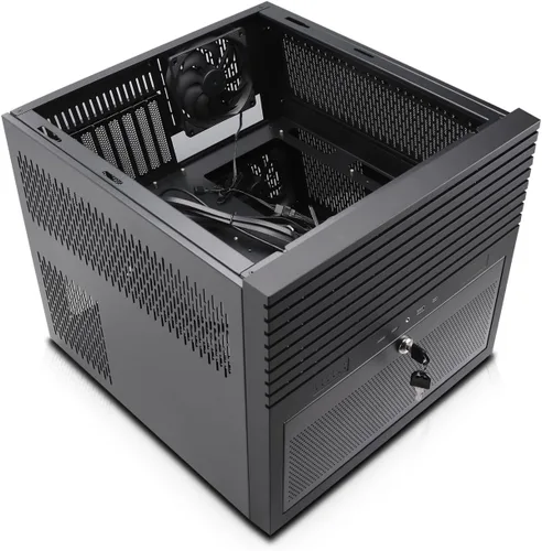 Miniatura 7 de Rosewill Hearth NAS Chasis de servidor Soporta hasta 6 x 3.5 HDD Hot Swap y 6 x 2.5 SSD Compatible con E-ATX Ventilador PWM de 0.197 x 4.724