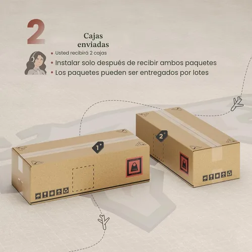 Miniatura 9 de Escritorio ejecutivo de 63 pulgadas con 5 cajones, escritorios de oficina en casa de granja con 2 gabinetes de almacenamiento y bandeja