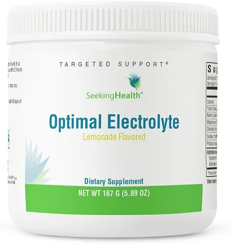 Miniatura 11 de Seeking Health Optimal Electrolyte Powder - Polvo de electrolitos con sodio y potasio - Apoya la digestión y la energía con suplemento