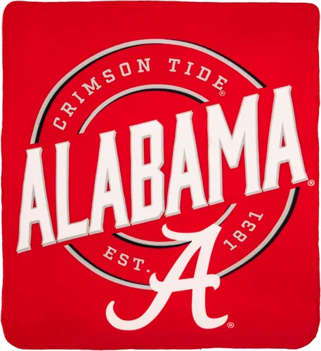 Miniatura 2 de Northwest NCAA Alabama Crimson Tide - Manta de forro polar unisex para adultos, 50 x 60 pulgadas, campaña