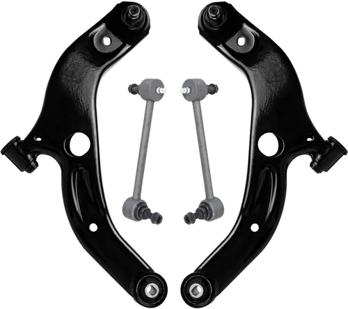 Miniatura 102 de Detroit Axle - Kit de 4 brazos de control delanteros para Ford Mustang 05-10, 2 brazos de control inferiores, 2 puntales 2005 2006 2007 2008 2009