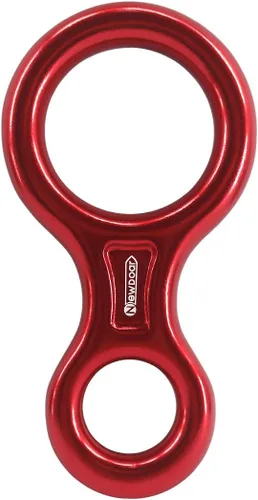 Miniatura 9 de NewDoar Equipo de escalada Equipo de descenso Placa de aparejo 40kN Rescate Figura 8 Descender con Oreja Grande Bent-Ear para Escalada Belaying