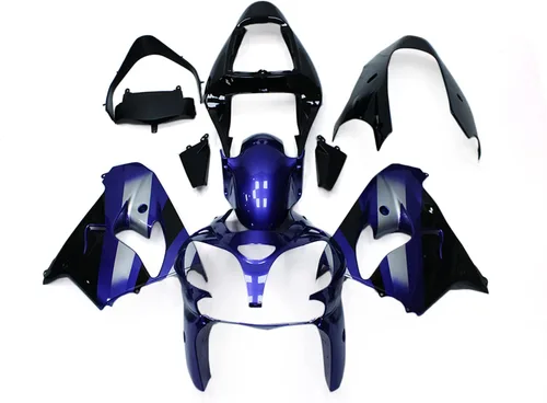 Miniatura 10 de FLPRO - Kit de carenado verde y negro y blanco compatible con Kawasaki ZX6R 636 Ninja 1998 1999 zx636r ZX-6R 98 99 motocicleta nuevo juego