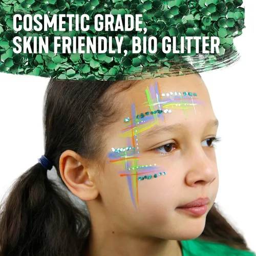 Miniatura 4 de Snazaroo Face Paint Kit Ultimate Party Pack,12-Color Palette with Brush, Sponge, Bio-Glitter and Guide - Non-Toxic, Water-Based, Easy Application