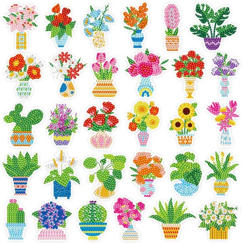 Miniatura 19 de Labeol Kits de arte de diamantes para niños y niñas de 6 a 8 a 10 a 12 años, fáciles de hacer tú mismo, creativas calcomanías de arte de diamantes