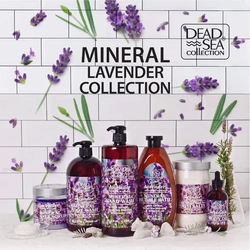 Miniatura 7 de Dead Sea Collection Sales de baño con almendra y vainilla – Sal pura del Mar Muerto y aceite de almendras dulces – Nutritiva calmante y relajante