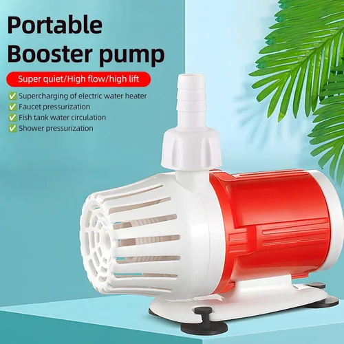 Miniatura 4 de Bomba de agua para acuario de 24 V CC 25 W, bomba de retorno ultra silenciosa, bomba sumergible, bomba de agua hidropónica solar sin escobillas