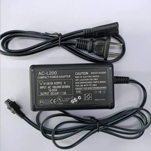 Miniatura 7 de Cargador adaptador de corriente alterna AC-L200 para videocámara Sony Handycam DCR-SX, DCR-SR, DCR-HC, DCR-PC, DCR-DVD, DCR-IP, HDR-CX, HDR-XR