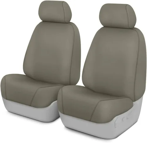 Miniatura 13 de Covercraft Fundas de asiento de asiento trasero de ajuste personalizado para asiento trasero - Tela de polialgodón, negro carbón