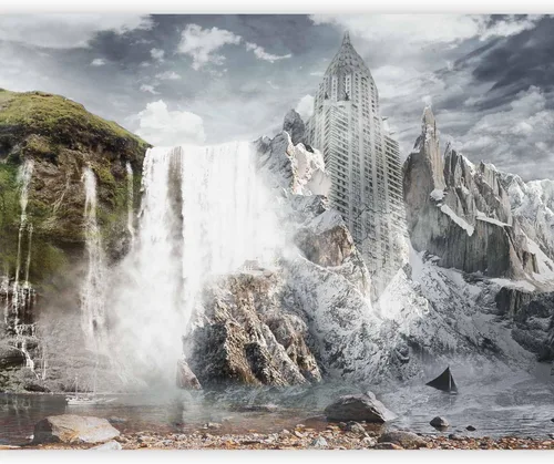 Miniatura 20 de artgeist Mural de pared Montañas 79 x 61 pulgadas - XXL Papel tapiz no tejido de vellón Decoración de pared Impresión fotográfica Imagen Diseño